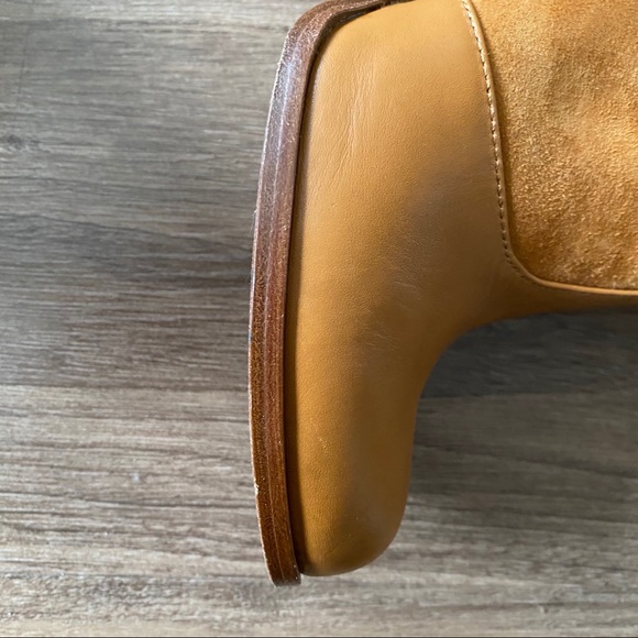 Rachel Zoe Brown Suede and Leather Booties - Picture 6 of 12